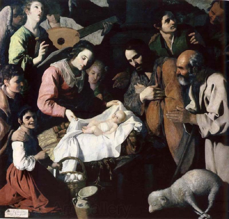 Francisco de Zurbaran The adoration of the shepherd Germany oil painting art